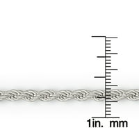 Netaknuto srebro čvrsti lanac od čvrstog srebra
