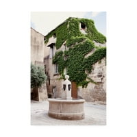 Zaštitni znak likovna umjetnost 'Francuska Provansal Provencal Place Uzes' platno umjetnost Philippea Hugonnard