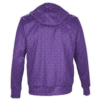 Muški prosphere purple bethel wildcats cross country ime pad pulover hoodie