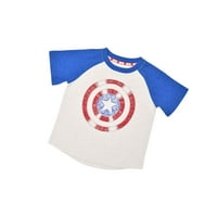Majica kratkih rukava za dječakeKapetan Amerika