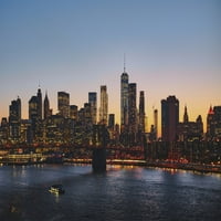 Galerijski plakat, Financijska četvrt donjeg Manhattana, uključujući Wall Street New York City