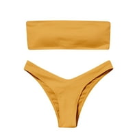 Ženski kupaći kostimi bikini trbuh u struku, kupaći kostimi visoke dvije kontrolne kupaće kostime, kupaći kostimi