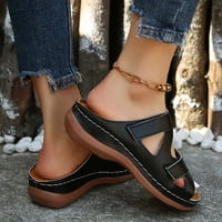 Josdec Clearment Women Sndals za žene udobne papuče sandale s platformom čvrste boje