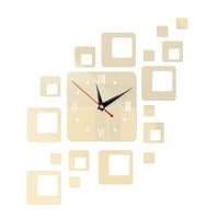 Mnjin kreativni sat akrilna zidna naljepnica Univerzalna kombinacija kućnog sata ukras zida