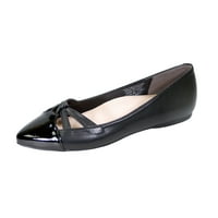 Širina širine Sidney Women Woind Woind Flats Black 10.5