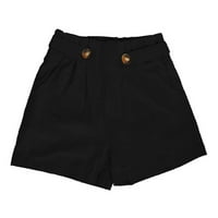 Kratke hlače za žene ljetne modne kratke hlače s džepom na kopčanje Ležerne kratke hlače