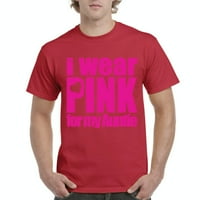 - Muška majica s kratkim rukavom - nosim ružičastu za svoju tetku
