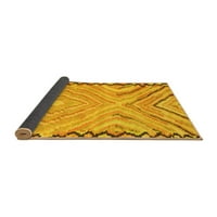 Tradicionalni unutarnji tepisi pravokutnog oblika u orijentalnom stilu u žutoj boji, 8' 10'