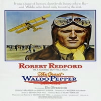 Veliki Valdo Pepper, Američki plakat, glavni tisak filmskog plakata Roberta Redforda