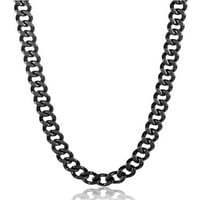 Obalni nakit od nehrđajućeg čelika Ogrlica s lancem s jakim rubnim rubnim čelikom