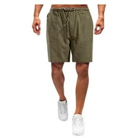 Muške ležerne labave elastične kratke hlače s velikim strukom s džepovima muške hlače hlače hlače ležerne hlače