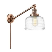 Inovacija rasvjetno zvono-Svjetiljka 8 okretni nosač-8 abažur-plug-in ili žičani izbor Brušeni satenski nikal
