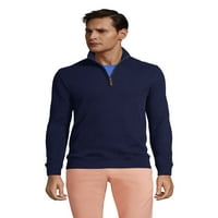 Lands 'End School Uniforma muški bedford reb Quarter Zip džemper