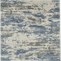 Prirodne rustikalne teksture Sažetak Siva plava 2'2 7'6 prostirka za prostor za sjedenje