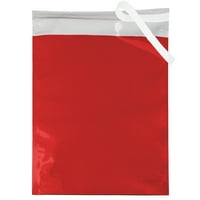 Omotnice od folije, crvene, 100 pakiranja, oguljene i zapečaćene
