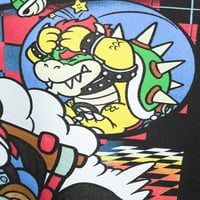 Nintendo Mario Kart Racer muški i grafički trenir s velikim muškarcima