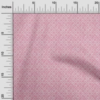 svilena prugasta ružičasta Tkanina s cvjetnim uzorkom za šivanje obrta od tkanine s otiscima širine dvorišta