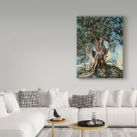 Zaštitni znak likovne umjetnosti 'Orao stablo' platno umjetnost Richarda Lucea