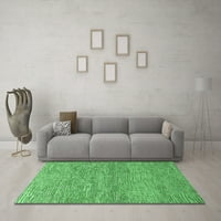 Moderne prostirke za sobe u pravokutnom presjeku smaragdno zelene boje, 7 '9'
