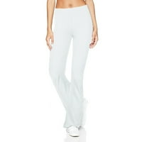 Joga hlače Ženske Ležerne jednobojne tanke široke joga hlače široke sportske hlače Ženske bijele sportske hlače