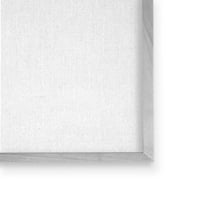 Seoska slika u bijelom cvjetnom uzorku u sivom okviru, zidni tisak, dizajn Sallie matchland