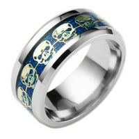 Nakit za žene, visokokvalitetni prstenovi od nehrđajućeg čelika, Punk prsten s lubanjom, hop nakit, Slatki prsten,