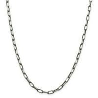 Originalna starinska srebrna ogrlica od sterling srebra s neobičnim vezama
