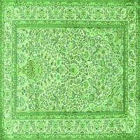 Tradicionalni pravokutni perzijski tepisi u zelenoj boji tvrtke, 2' 4'