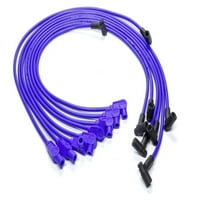 Set žica za svjećice Taylor Cable - Spiro-Pro - Spiralni jezgro - Plave kapice za izravan svjećice Kontakta u