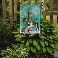 99274 božićna zastava Pinto konja, veličina vrta mala, višebojna