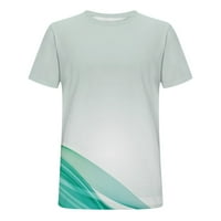 3D majice za muškarce, muške ljetne ugodne vrhove kratkih rukava majice casual grafički hladni atletski majica