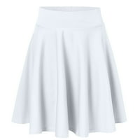 Midi suknja midi suknja Ženska Olovka suknja-elastični pojas-rastezljiva uska midi suknja-mnogo boja, bijela