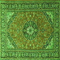 Tradicionalni unutarnji tepisi u zelenoj boji, 2' 3'