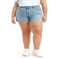 Levijeve žene plus size 501® originalni visoki Jean kratke hlače
