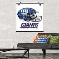 Njujorški Giants - zidni plakat s kapaljkom, 22.375 34