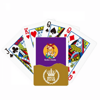 Engleski klasični emocionalni tekstovi Kraljevski Flash poker kartaška igra