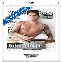 Magazin-Zidni plakat Johna Maiera u drvenom magnetskom okviru, 22.375 34
