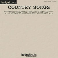 Proračunske knjige: pjesme u stilu zemlje