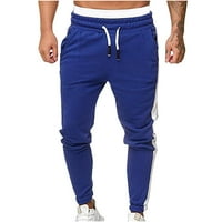 Elainilye modne znojne hlače za muške povremene elastične struke trenirke atletskih hlača jogeri vrećaste hlače
