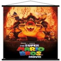 Braća Super Mario. Magnetski uokvireni zidni poster od 22.37534