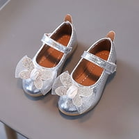 Cipele za malu djecu ljetne i jesenske modne casual cipele za djevojčice, obične lagane ravne čizme s mašnom i