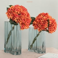 Bobasndm korisno umjetno cvijeće puna hortenzija za ukrašavanje zabave lako se instalirati