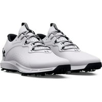 Under oklop muški nabijeni golf cipele za golf bijeli široki 10.5