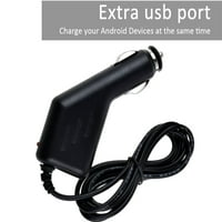 Adapter za punjač za automobil od 5 do 2 do 2, kompatibilan s kabelom koji je kompatibilan s čitačem tableta
